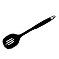 Reston Lloyd Reston Lloyd 98310 Melamine Slotted Spoon  Black 98310